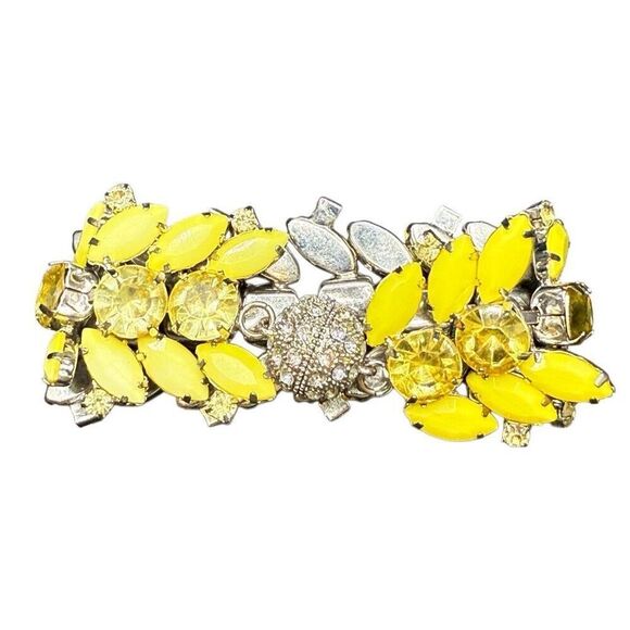 Nordstrom Yellow and Crystal Bracelet - Picture 1 of 5
